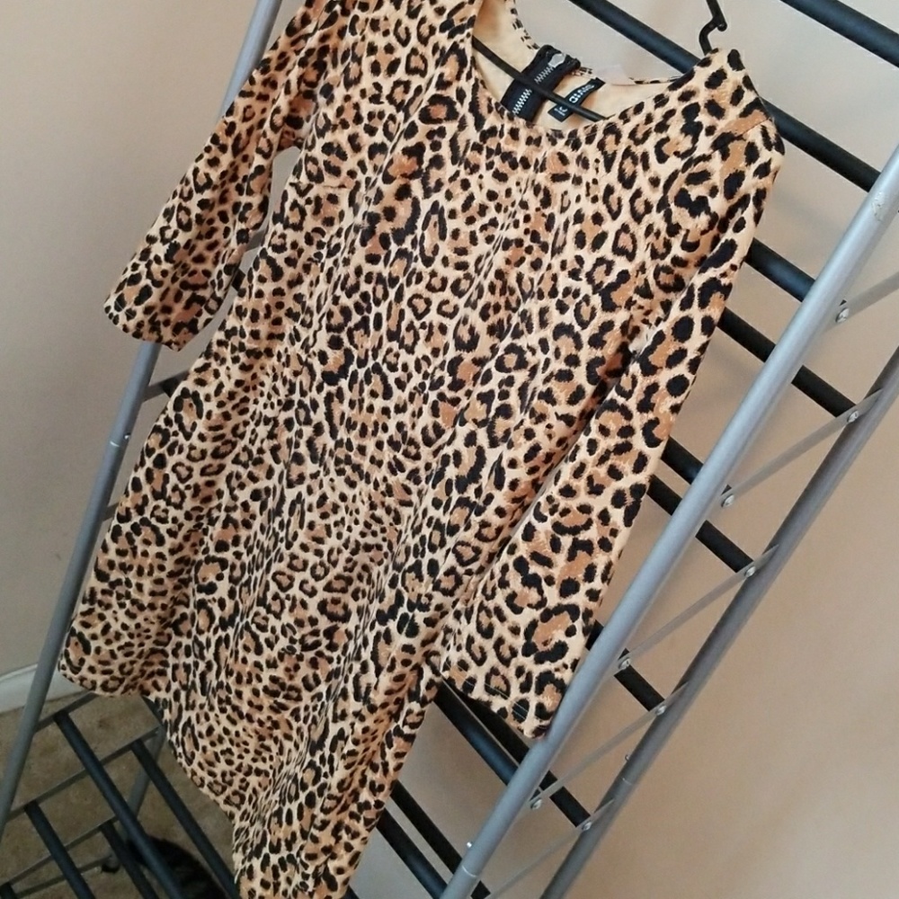 Leopard Print Dress